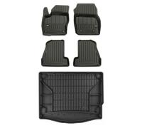 Frogum TPE Pro-Line Tappetini+Portabagagli Set per Ford Focus III 2010-2019 TPE