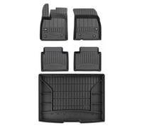Frogum TPE Pro-Line Tappetini+Portabagagli Set per Ford Focus IV dal 2018 TPE se