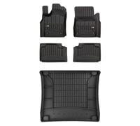 Frogum TPE Pro-Line Tappetini+Portabagagli Set per Jeep Grand Cherokee IV 2010-2