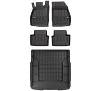 Frogum TPE Pro-Line Tappetini+Portabagagli Set per Opel Insignia A 2008-2017 TPE