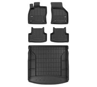 Frogum TPE Pro-Line Tappetini+Portabagagli Set per SEAT Leon III 2012-2020 TPE s