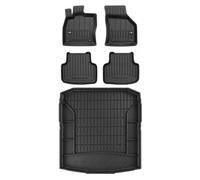Frogum TPE Pro-Line Tappetini+Portabagagli Set per Skoda Octavia IV dal 2019 TPE