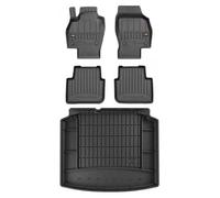 Frogum TPE Pro-Line Tappetini+Portabagagli Set per Skoda Scala dal 2019 TPE set