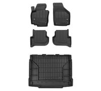 Frogum TPE Pro-Line Tappetini+Portabagagli Set per Skoda Yeti 2009-2018 TPE set