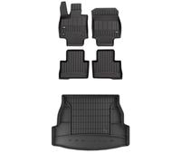 Frogum TPE Pro-Line Tappetini+Portabagagli Set per Suzuki Across dal 2020 TPE se