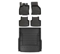 Frogum TPE Pro-Line Tappetini+Portabagagli Set per Volkswagen Passat B8 2014-202