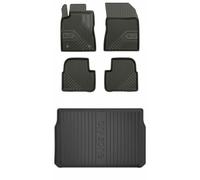 Frogum TPE Tappetini+Portabagagli Set per Citroen C3 III 2016-2024 TPE set di ta