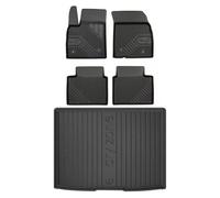 Frogum TPE Tappetini+Portabagagli Set per Ford Focus IV dal 2018 TPE set di tapp
