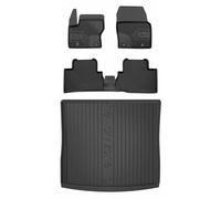 Frogum TPE Tappetini+Portabagagli Set per Ford Grand C-Max 2010-2019 TPE set di