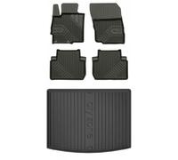 Frogum TPE Tappetini+Portabagagli Set per Mitsubishi Eclipse Cross dal 2018 TPE