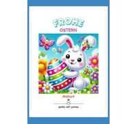 Frohe Ostern: Kindgerechtes Malbuch
