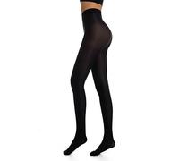 Frola Collant da danza per le donne 70D collant luccicanti calze nude Saphing collant per balletto collant con piedi, Nero , S-M