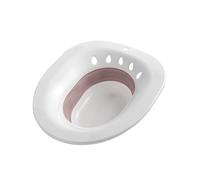 FROLDDRW Bidet Bidet Bidet Pieghevole Bidet Vasca da Bagno Come Inserto WC Pieghevole per WC Universale e Sedile WC(Pink)
