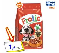 Frolic Dog Complete Pollame, Verdure e Riso Snack 1,5 Kg