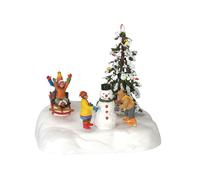 Lemax frolic in the snow 44210 villaggio di natale