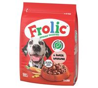 FROLIC Naturally Irresistible 2,6 kg cibo semi-umido per cani con carne di manzo fresca