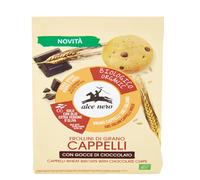 ALCE NERO Frollini di Grano Cappelli con Gocce di Cioccolato, 250 grammi