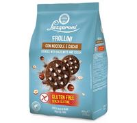 Frollini Senza Glutine con Cacao e Nocciole - Lazzaroni 200 g Biscotti