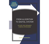 From Algorithm to Digital System: HLS and RTL tool Synthagate in Digital System Design