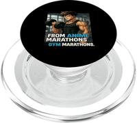 From Anime Marathons to GYM Marathons PopSockets PopGrip per MagSafe