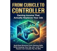 From Cubicle to Controller: Gaming Income That Actually Replaces Your Job: Build Real Revenue From Gaming Skills While Keeping Your Day Job-Until Your Passion Can Actually Pay the Bills