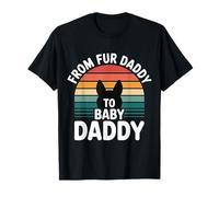 from Fur Daddy To Baby Daddy Progresso della paternità - Maglietta