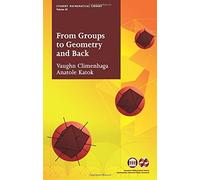 From Groups to Geometry and Back
