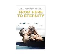 From Here to Eternity - Poster su tela, decorazione artistica da parete per soggiorno, camera da letto, 60 x 90 cm