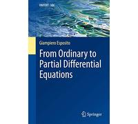 From Ordinary to Partial Differential Equations: 106