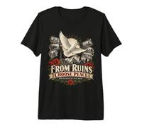 from Ruins Choose Peace Memoria WWII e Pace Maglietta Premium