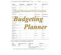 From Stressed To In Control Budgeting Planner 2: 48 Month Companion to Help You Plan, Save, and Take Control