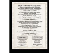From Summons to Acquittal: Mapping Rights, Remedies, and Legal Solutions in Multi-Statute Financial Investigations: A Stage-Wise Guide to Bail, Asset ... Properties Act, and Money Laundering Law