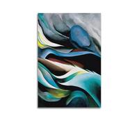 From the Lake No. 1 - di Georgia O'Keeffe - Poster artistico da parete su tela, poster decorativo vintage con musica e film, per soggiorno e camera da letto, 40 x 60 cm, senza cornice