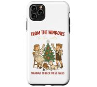 from The Windows to Walls Deck These Halls Christmas Custodia per iPhone 11 Pro Max