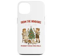 from The Windows to Walls Deck These Halls Christmas Custodia per iPhone 13