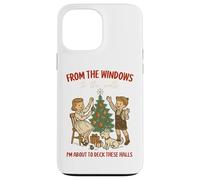 from The Windows to Walls Deck These Halls Christmas Custodia per iPhone 13 Pro Max