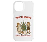 from The Windows to Walls Deck These Halls Christmas Custodia per iPhone 14