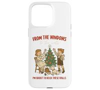 from The Windows to Walls Deck These Halls Christmas Custodia per iPhone 15 Pro Max