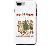 from The Windows to Walls Deck These Halls Christmas Custodia per iPhone 7 Plus/8 Plus