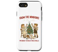 from The Windows to Walls Deck These Halls Christmas Custodia per iPhone SE (2020) / 7/8