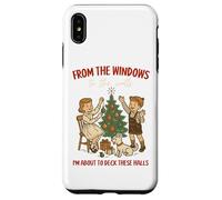 from The Windows to Walls Deck These Halls Christmas Custodia per iPhone XS Max