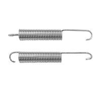 Fromann Molle di ricambio per poltrona reclinabile da 10,8 cm, molle di ricambio per divano elettrico, meccanismo a doppio gancio, molle di tensione, 2 pezzi, diametro del filo 2,03 mm