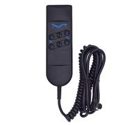 Fromann Telecomando per sedia reclinabile con controllo manuale con 6 pulsanti e connessione a 5 pin per sedia regolabile per letto d'ospedale reclinabile con motore Okin Okimat II