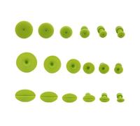 FROMCEO 18 linguette di riparazione in nylon verde per ammaccature, ripristina efficacemente le ammaccature della carrozzeria senza vernice, risparmiando tempo e costi, per uso domestico, manutenzione