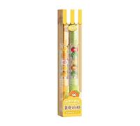 FROMCEO 2/4Pcs Novità Penna Gel Perline Punta 0.5mm Penna Gel retrattile Asciugatura Rapida Per Studente Adulto Scrivere Diario Divertente