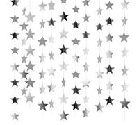 FROMCEO Catene di Stelle di Carta Riciclabili Colori Assortiti Appeso Streamers Pendente Per La Decorazione Della Stanza di Vacanza Ghirlande Accessori Partito St