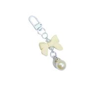 FROMCEO Dolce Acrilico Perle Bowknot Fascino Del Telefono Corto Pendente Cordicella Ornamenti Cellulare Cinturino Moda Dettaglio Gioielli Regalo Elegante