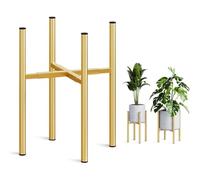 FROMCEO Forte supporto per piante in ferro per orchidee grasse e aghi, evidenziando il fascino medievale, migliora l'umore del giardino di casa