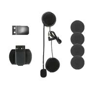 FROMCEO Impermeabile Moto Citofono Accessori Set Con Altoparlanti Stereo & 3.5mm Interfacce Audio Adatto Caschi Ergonomici Auricolare Per Lunga Distanza Equitazione