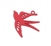 FROMCEO Leggero Openwork Uccello Ciondolo di Fascino Liscio Finitura Elettrolitica Fornitura di Gioielli Per Creativo Artigianato Componenti, Misura unica, come descritto, come descritto